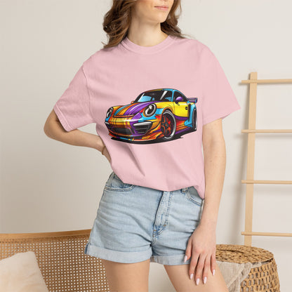 Psychedelic Sports Car T-Shirt