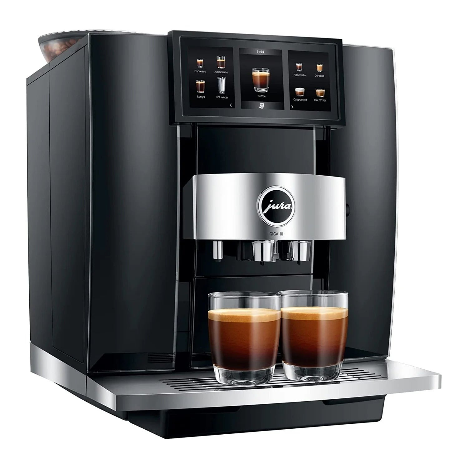 GIGA 10 Automatic Coffee Machine - Diamond Black Finish