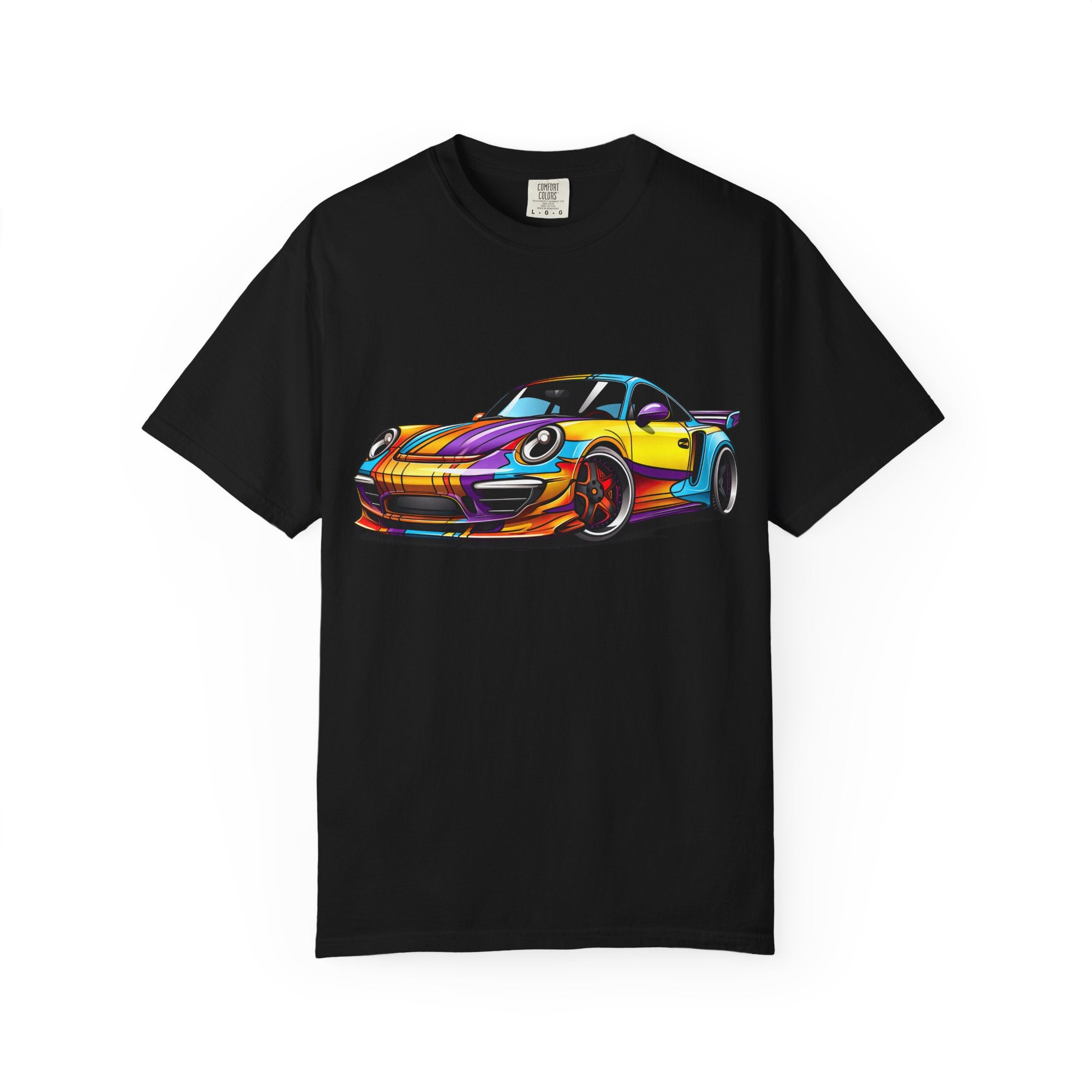Psychedelic Sports Car T-Shirt