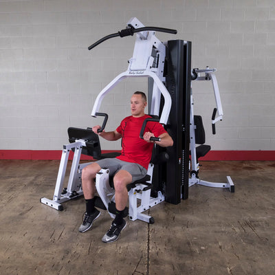 Body-Solid EXM3000LPS Multi-User Commercial Gym with Dual Weight Stacks and 3 Stations