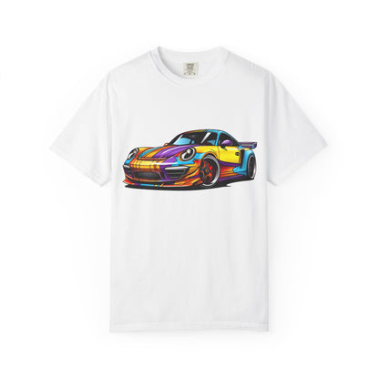 Psychedelic Sports Car T-Shirt