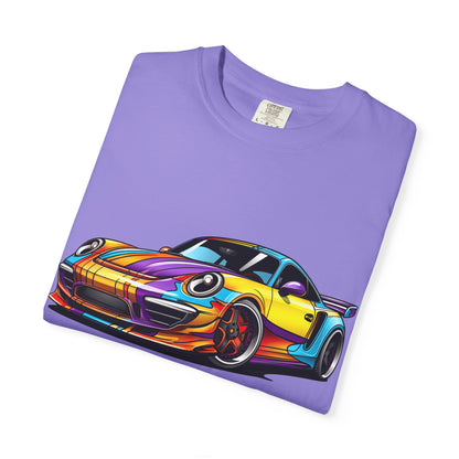 Psychedelic Sports Car T-Shirt
