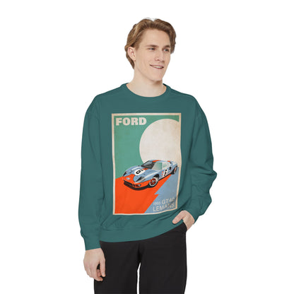 Ford GT40 Le Mans Vintage Race Sweatshirt