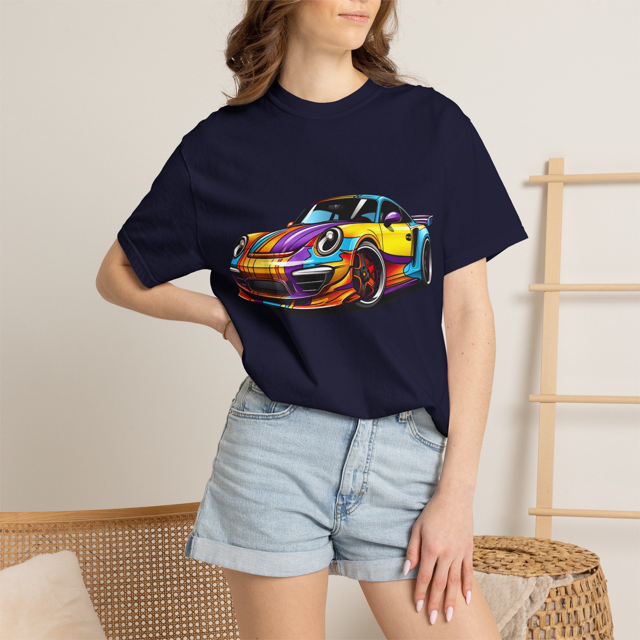 Psychedelic Sports Car T-Shirt