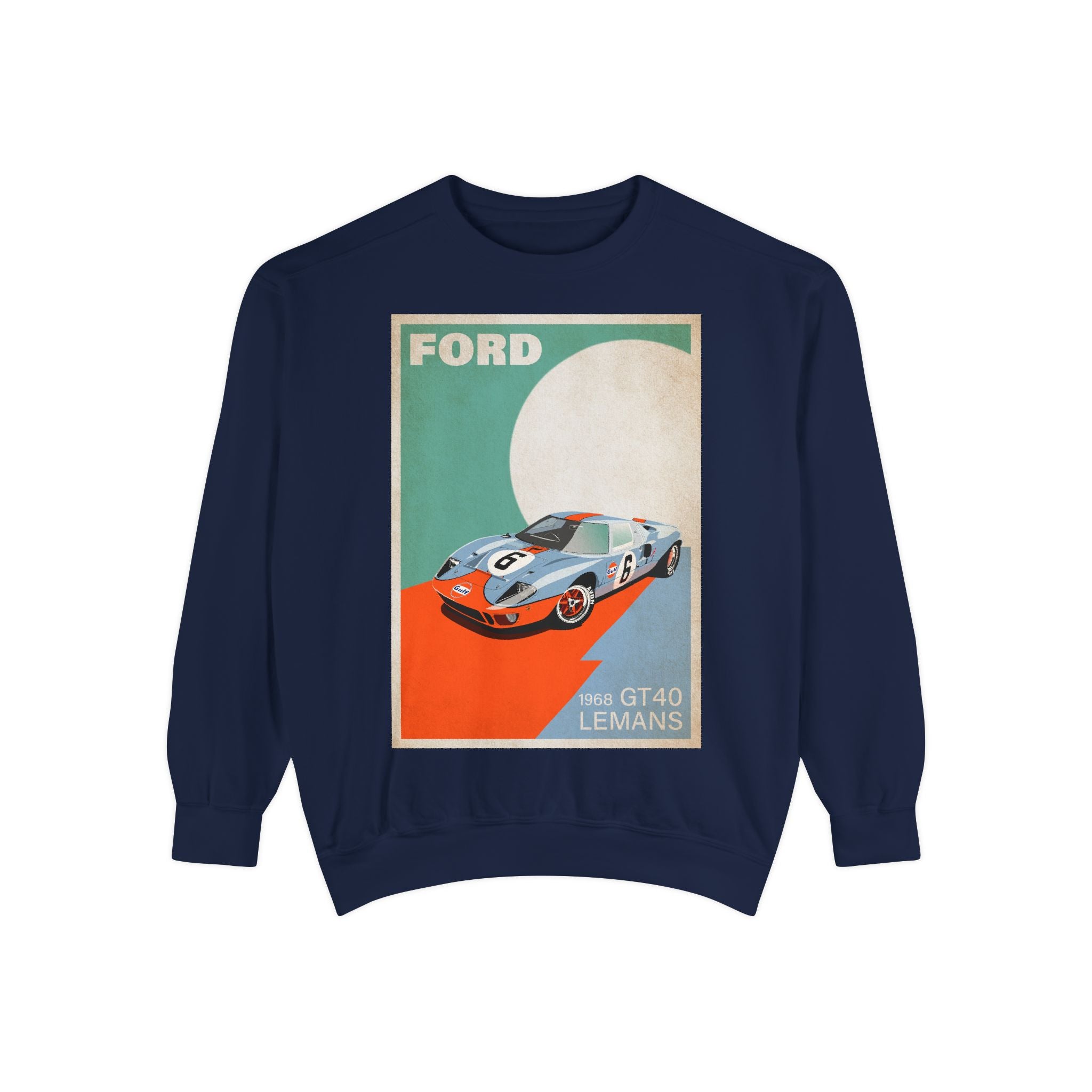 Ford GT40 Le Mans Vintage Race Sweatshirt