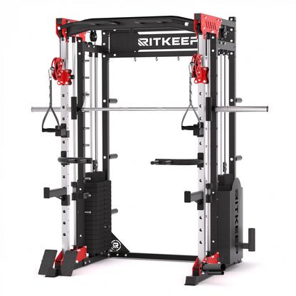PMAX 5600 Home Gym Smith Machine with Integrated Weight System
