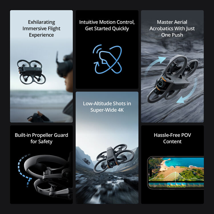 DJI Avata 2 Fly Smart Combo (Single Battery)
