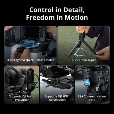 DJI RS 5 Handheld Camera Stabilizer