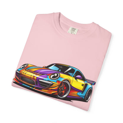 Psychedelic Sports Car T-Shirt