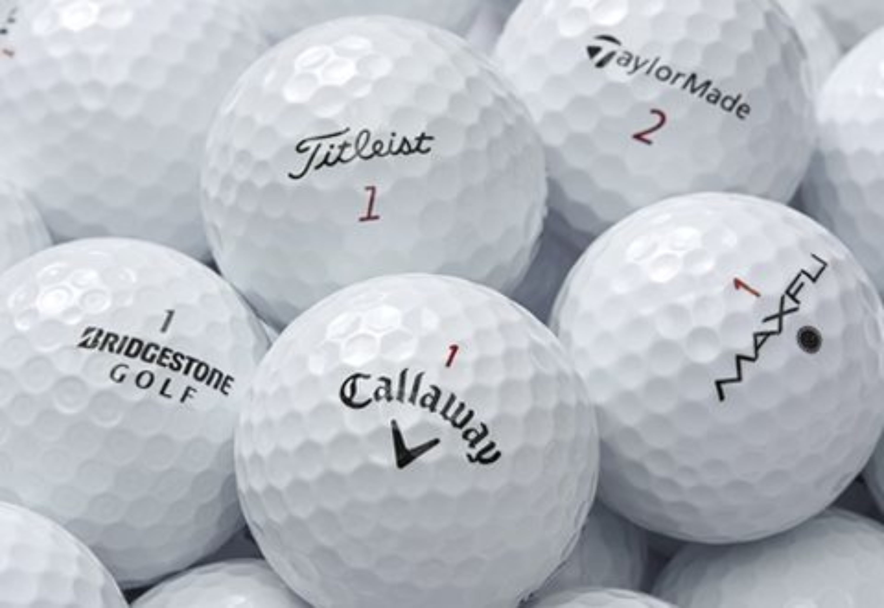 Premium 5A Mint Golf Balls - 48 Pack, White