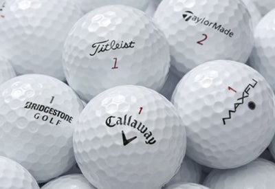 Premium 5A Mint Golf Balls - 48 Pack, White