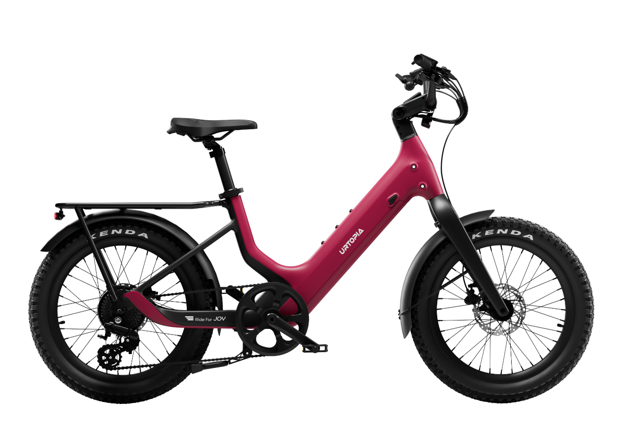 Urtopia Carbon Joy Ultra E-Bike (Low Handlebar) - Charcoal Grey
