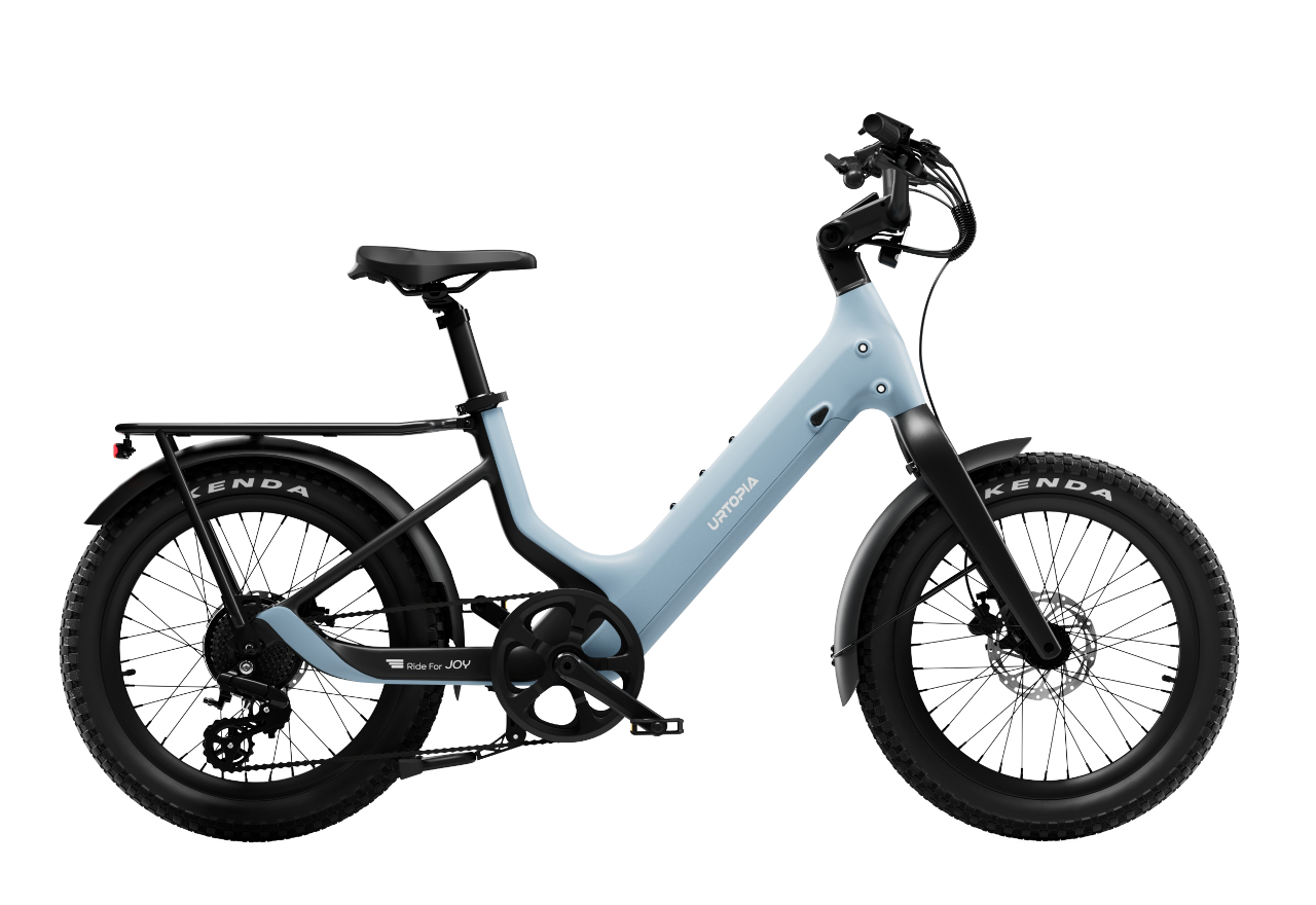 Urtopia Carbon Joy Ultra E-Bike (Low Handlebar) - Rose Red
