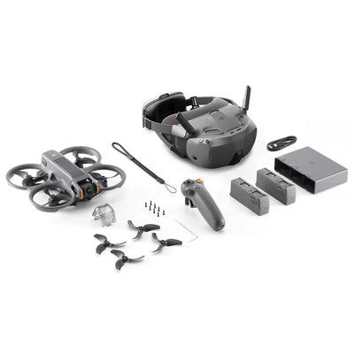 DJI Avata 2 Fly Smart Combo (3 Batteries) - Immersive 4K FPV Drone Kit