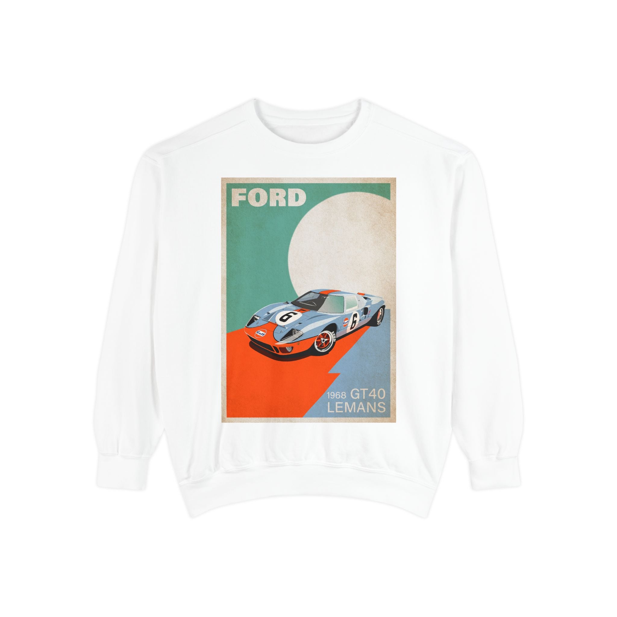 Ford GT40 Le Mans Vintage Race Sweatshirt