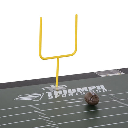 72" 4-in-1 Swivel Game Table with Air Hockey, Table Tennis, Pool, and Launch Football