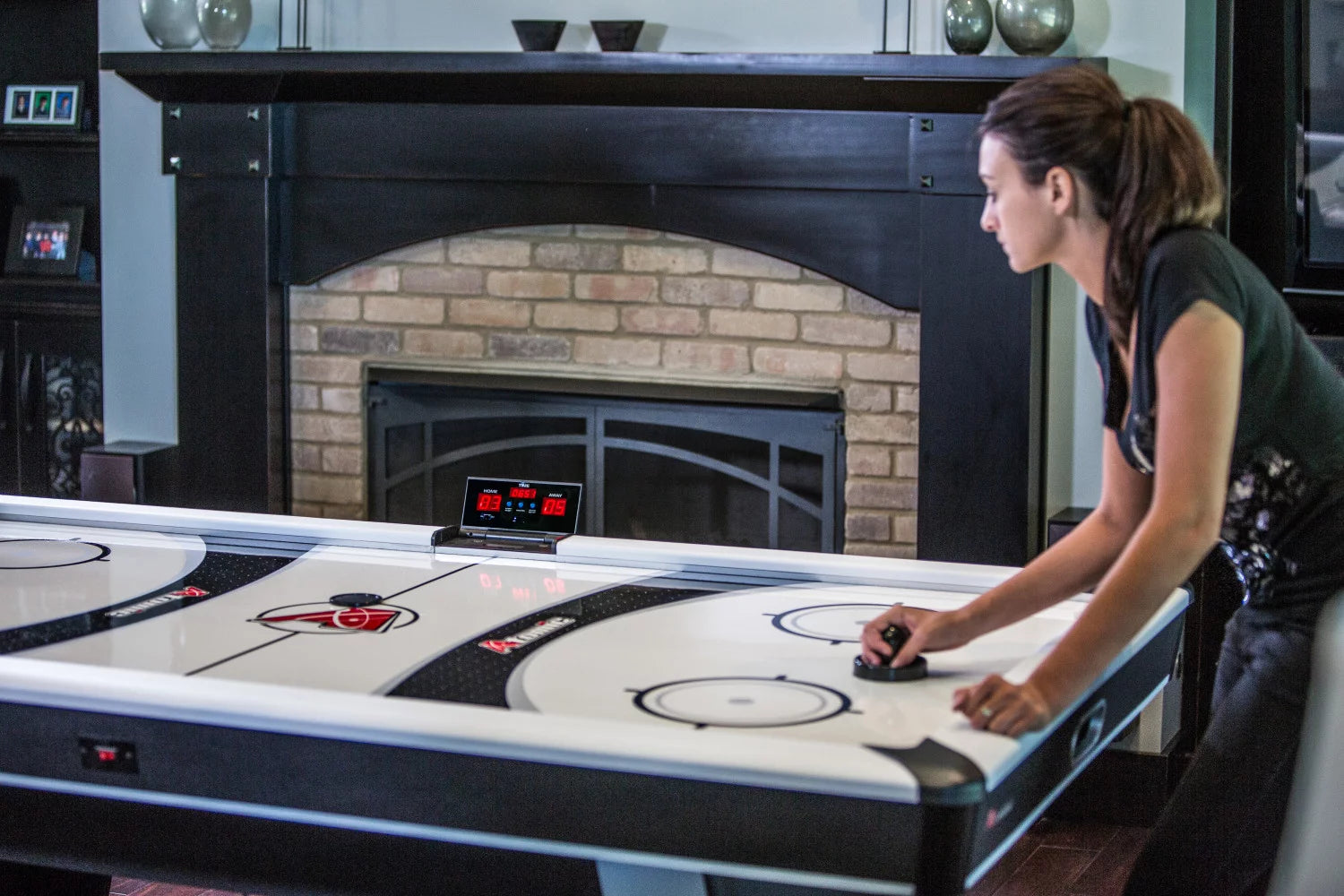 Blazer 7' Air Hockey Table – Powerful Blower, Electronic Scoring & Durable Design