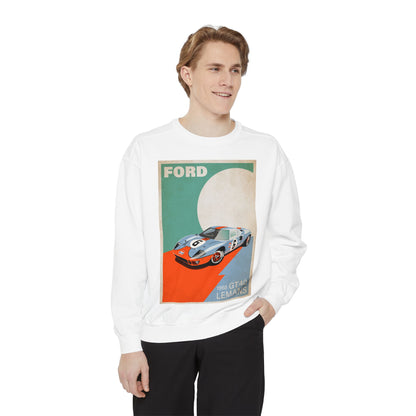 Ford GT40 Le Mans Vintage Race Sweatshirt