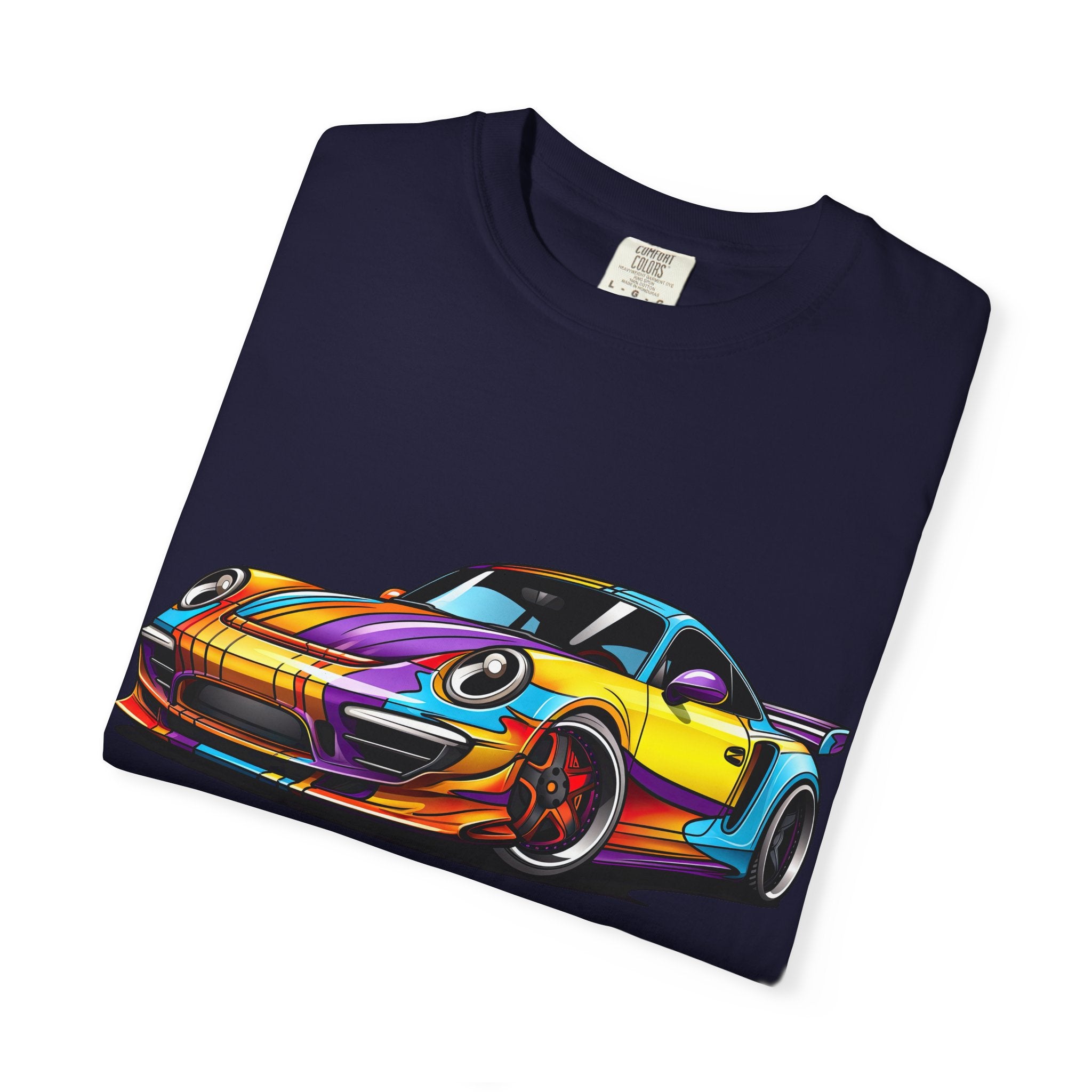 Psychedelic Sports Car T-Shirt