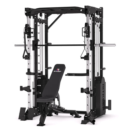 PMAX 5600 Home Gym Smith Machine with Integrated Weight System