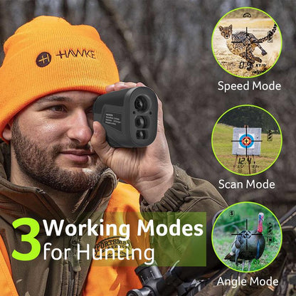 Acer Laser Golf Rangefinder with Slope – 800/1200 Yards, Magnetic & Rechargeable, 6X Magnification – Perfect for Golf, Hunting, Scouting, and Outdoor Adventures – Ideal Gift for Men