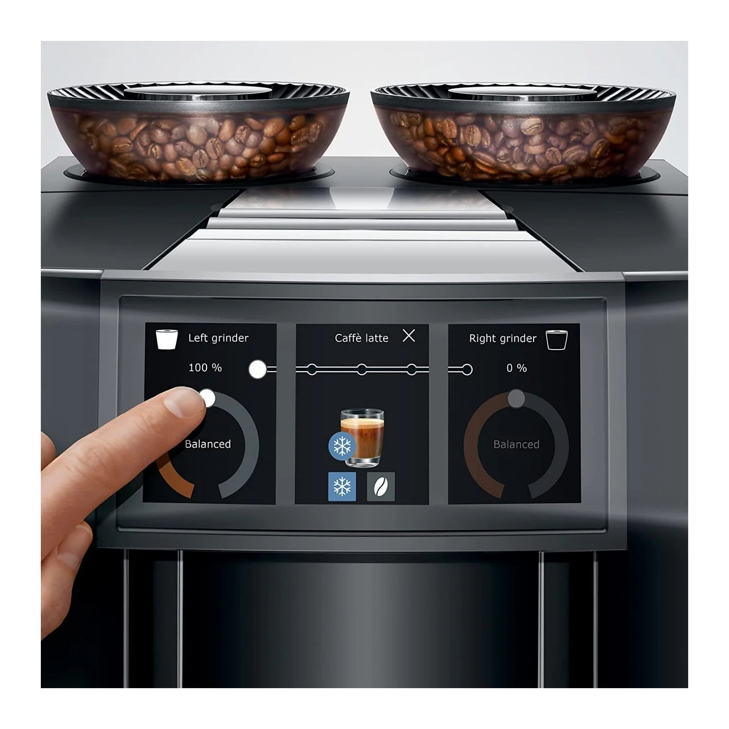 GIGA 10 Automatic Coffee Machine - Diamond Black Finish
