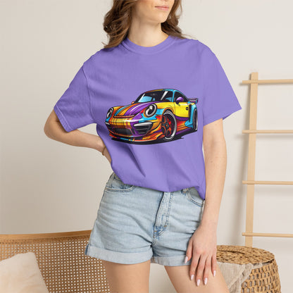 Psychedelic Sports Car T-Shirt
