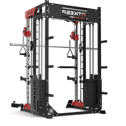 PMAX 5600 Home Gym Smith Machine with Integrated Weight System