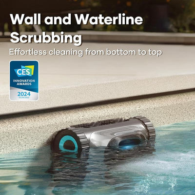 AIPER Scuba S1 Cordless Robotic Pool Cleaner – Smart Navigation, Wall & Waterline Cleaning, 150-Min Battery for Inground Pools up to 1,600 Sq. Ft (2024 Model)
