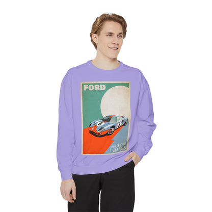 Ford GT40 Le Mans Vintage Race Sweatshirt