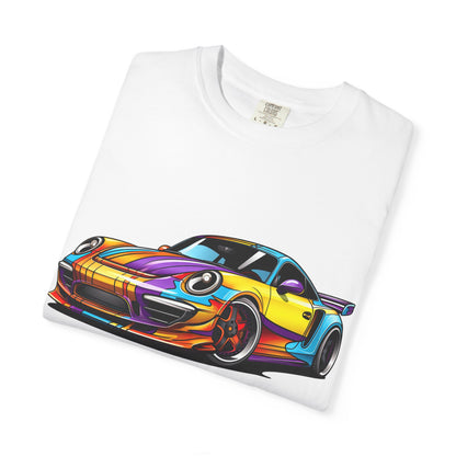 Psychedelic Sports Car T-Shirt