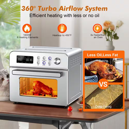 13-in-1 Air Fryer Toaster with Accessories