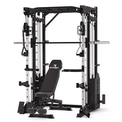 PMAX 5600 Home Gym Smith Machine with Integrated Weight System