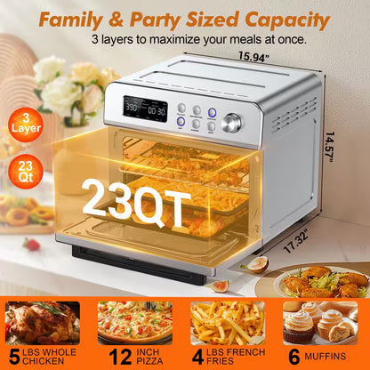 13-in-1 Air Fryer Toaster with Accessories