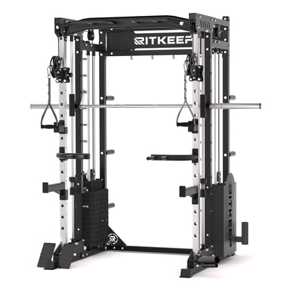 PMAX 5600 Home Gym Smith Machine with Integrated Weight System