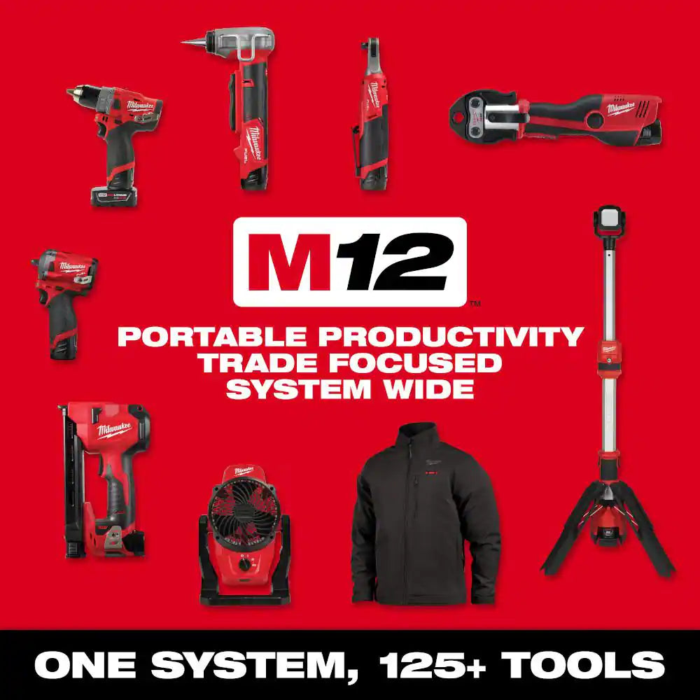 M12 FUEL 12V Brushless Cordless Hammer Drill & Impact Driver Combo