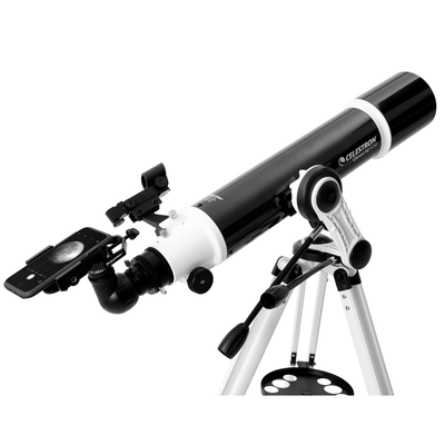 Celestron Omni AZ 102 Telescope with Smartphone Adapter and Bluetooth Remote