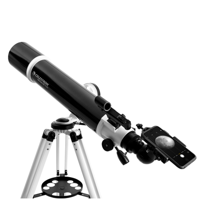 Celestron Omni AZ 102 Telescope with Smartphone Adapter and Bluetooth Remote