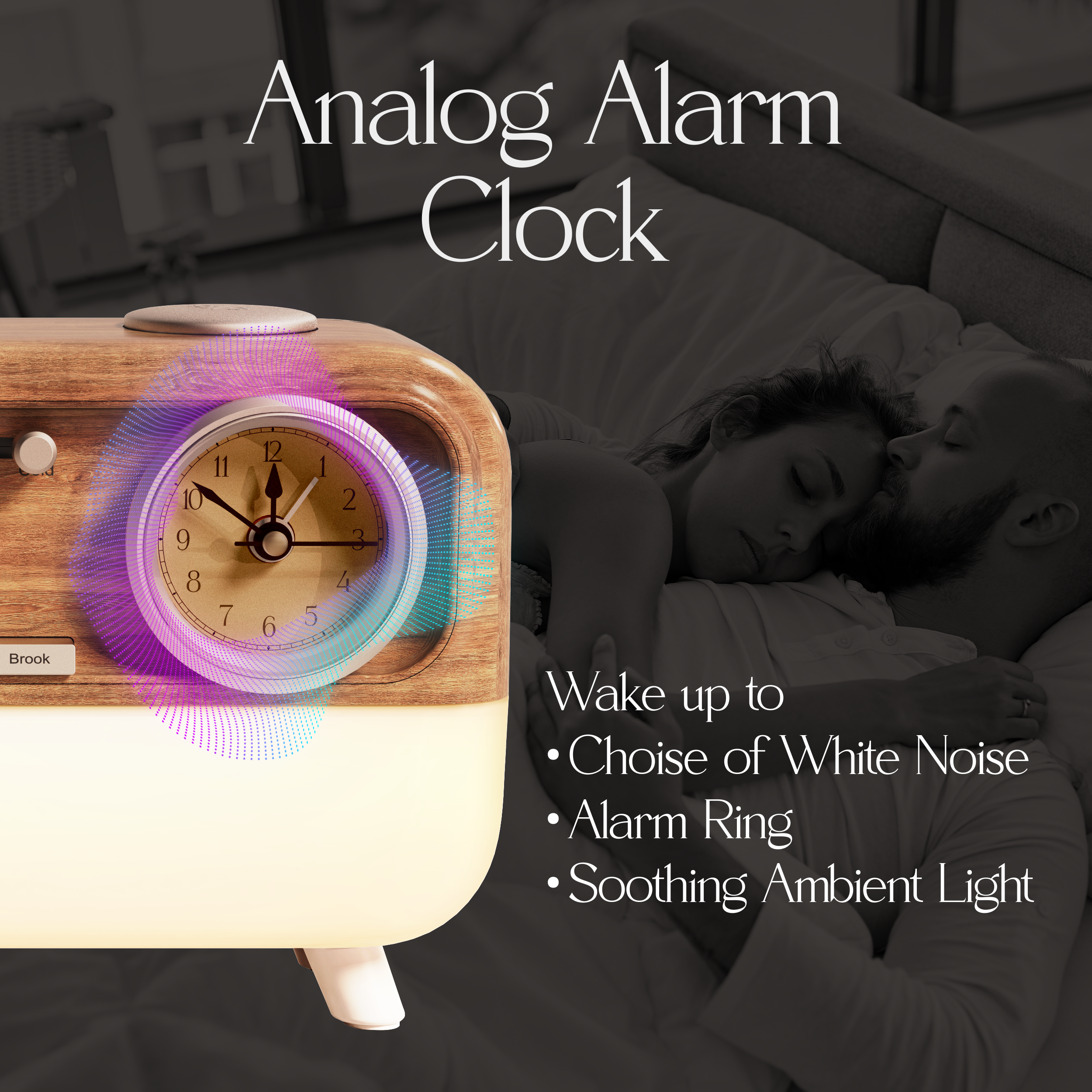 Fuse DRM Sleep Machine Alarm Clock Bluetooth Speaker - image 5