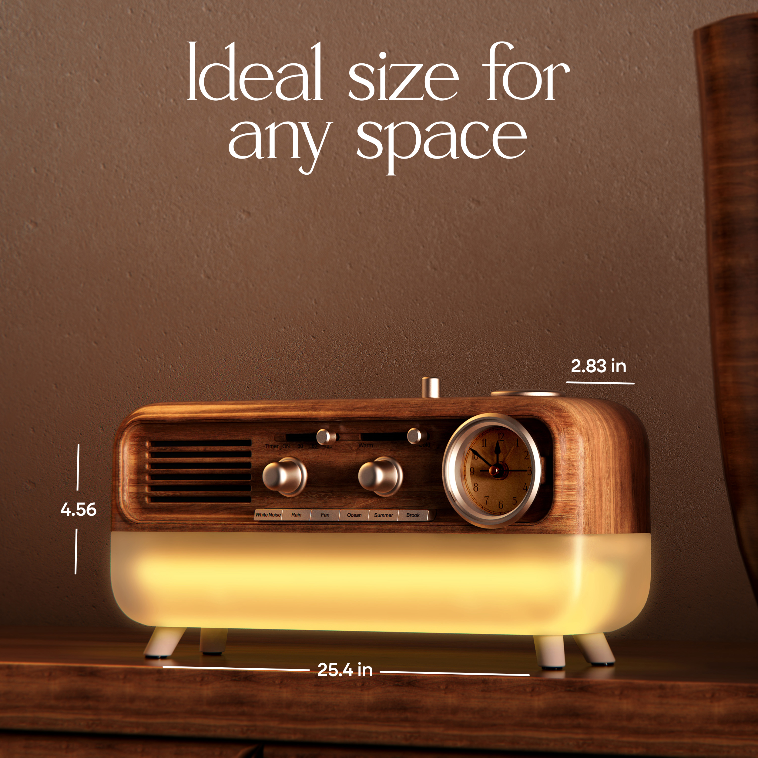 Fuse DRM Sleep Machine Alarm Clock Bluetooth Speaker - image 3