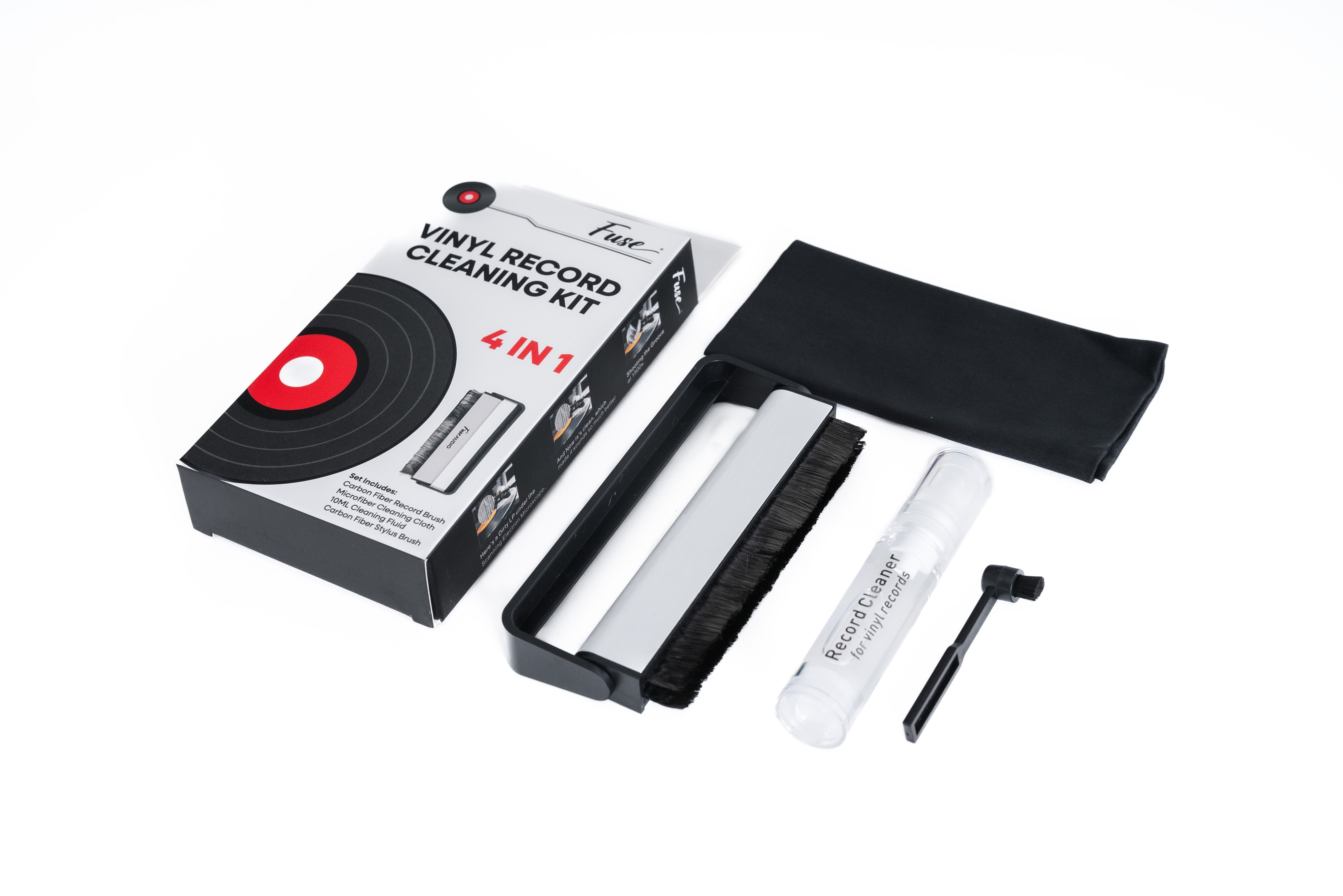 Carbon Fiber Vinyl Cleaning Kit 4 in 1 - image 1