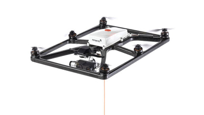 Fotokite Transport Case Configuration - Fotokite Sigma, Transport Case Blue, Wheeled, 120V, Fotokite Live App, No Tablet Included