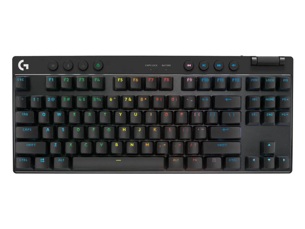 Logitech G Pro X TKL LIGHTSPEED Gaming Keyboard - Tactile - Black - view 2