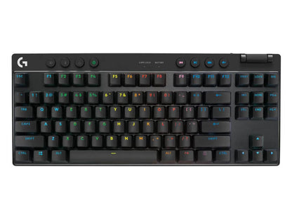 Logitech G Pro X TKL LIGHTSPEED Gaming Keyboard - Tactile - Black - view 2