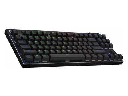 Logitech G Pro X TKL LIGHTSPEED Gaming Keyboard - Tactile - Black