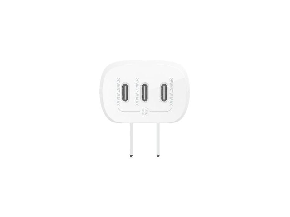 Belkin BoostCharge Pro USB-C Wall Charger 67W with PPS - White