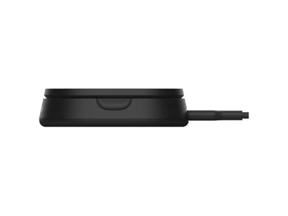 Belkin BoostCharge Pro Convertible Qi2 Wireless Charging Pad and Stand 15W - Black