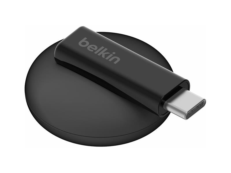 Belkin BoostCharge Pro Portable Fast Charger for Apple Watch - Black