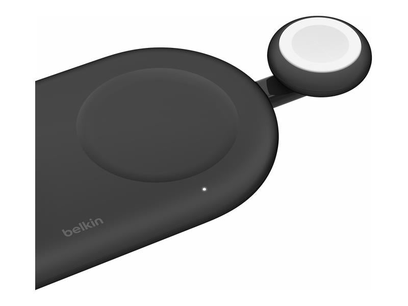 Belkin BoostCharge Pro Portable Fast Charger for Apple Watch - Black
