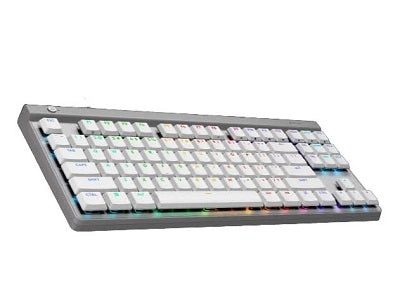 Logitech G515 TKL Wired Gaming Keyboard - White - TACTILE - US - view 2
